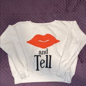Kiss & Tell Wildfox Sweatshirt